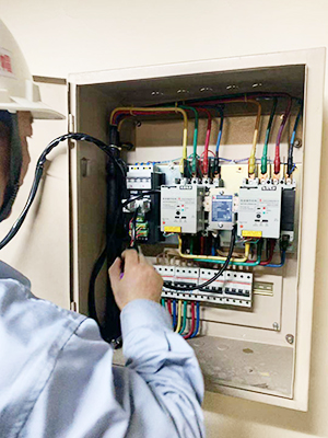 南通某化纖公司，CA1雙電源開(kāi)關(guān)更換